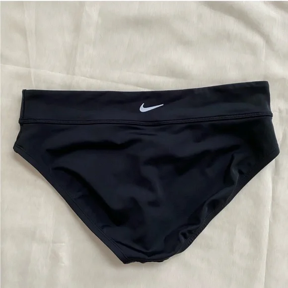 Nike: Black Swim Bikini Bottoms - Picture 2 of 3